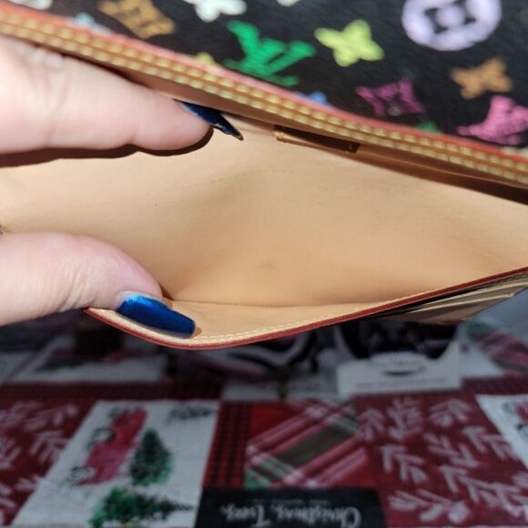 Louis Vuitton Murakami Multicolore Monogram International Wallet Authentic - Picture 4 of 13